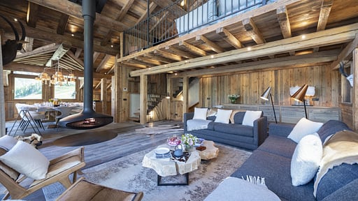 Chalet Face a Face Living room