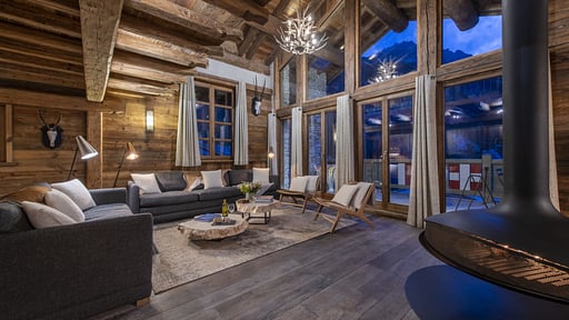 Chalet Face a Face Living room