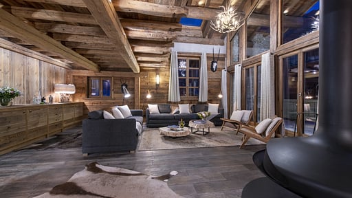 Chalet Face a Face Living room
