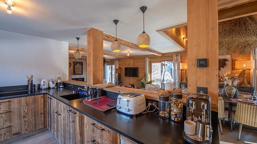 Fanny A La Montagne Kitchen
