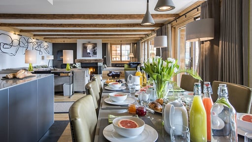 Chalet Fleur De Lin Eethoek