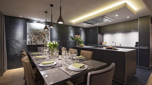 Chalet Fleur De Lin Eethoek