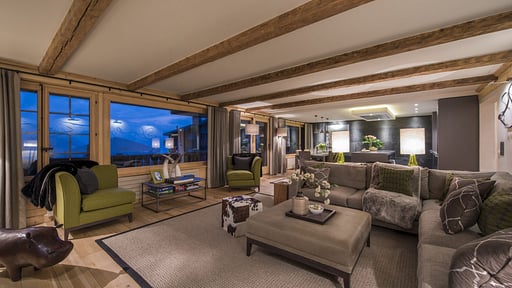 Chalet Fleur De Lin Woonkamer