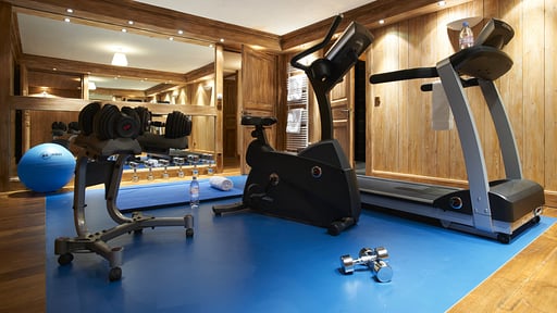 Chalet Foinsbois Salle de gym