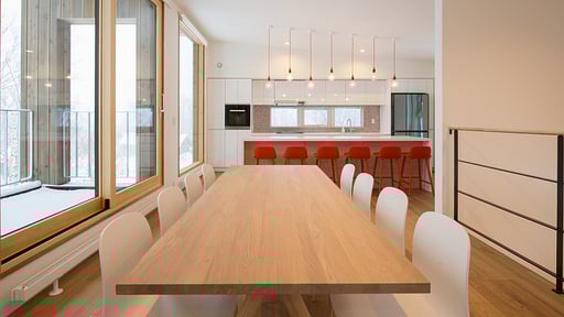 Chalet Fuga no Mori Dining area