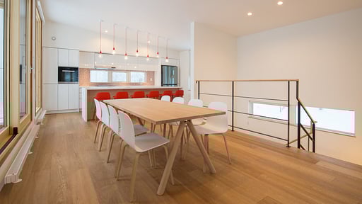 Chalet Fuga no Mori Dining area