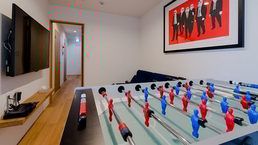 Chalet Fuga no Mori Media room