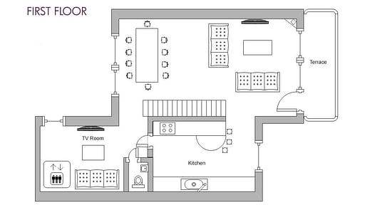 Chalet Genepy Floor plan
