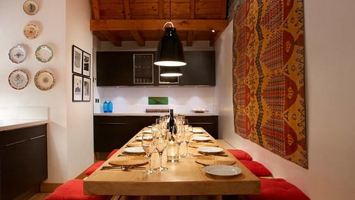 Chalet Grand Palandger Dining area