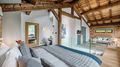Chalet Griffonner Schlafzimmer 1