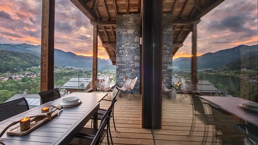 Chalet Griffonner Essecke