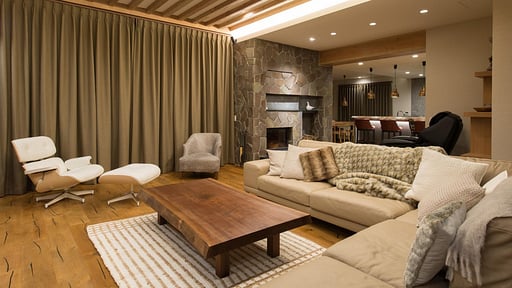 Chalet Hakuchōzan Living room