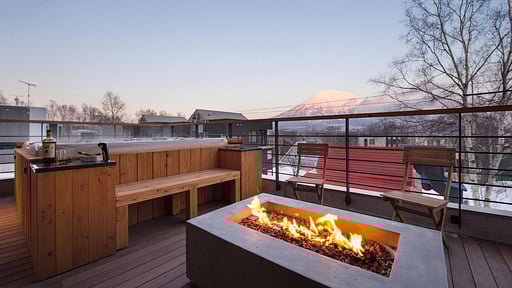 Chalet Hakuchōzan Jacuzzi