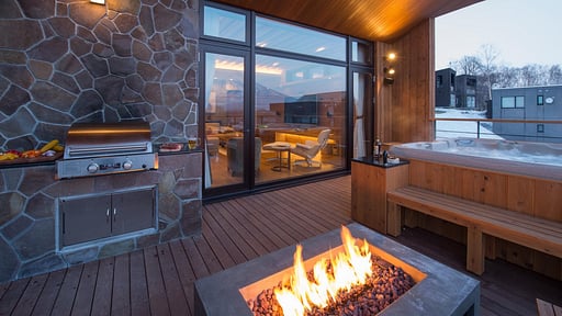 Chalet Hakuchōzan Jacuzzi