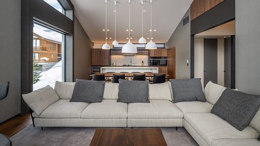 Chalet Hakukin Living room