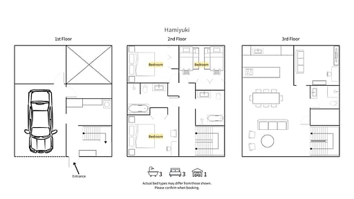 Chalet Hamiyuki Floor plan