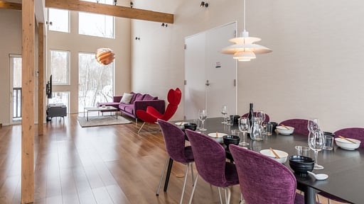 The Orchards - Chalet Haru Dining area