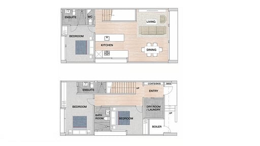 Chalet Hérisson Floor plan