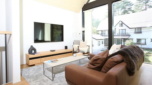 Chalet Hérisson Living room