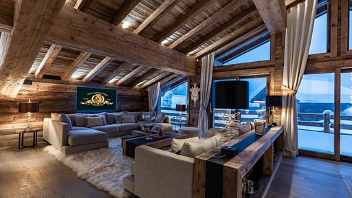 Chalet Infinity Living room