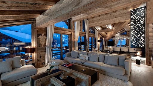 Chalet Infinity Living room