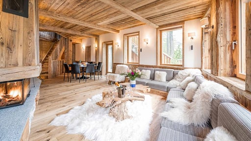 Chalet Inuit Woonkamer
