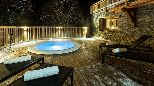 Chalet Iona Jacuzzi