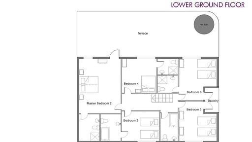 Chalet Iona Plan