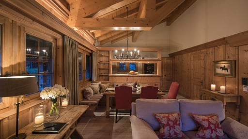 Chalet Ivouette Wohnbereich