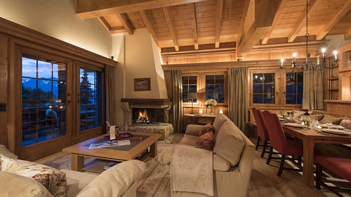 Chalet Ivouette Wohnbereich