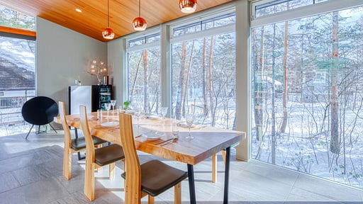 Chalet Jade A Dining area