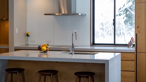 Chalet Jade Rabbit Kitchen