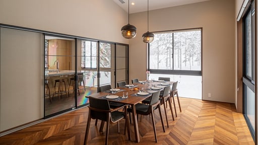 Chalet Jade Rabbit Dining area