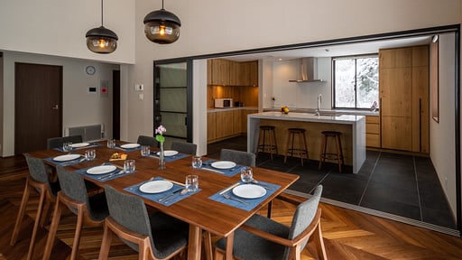 Chalet Jade Rabbit Dining area