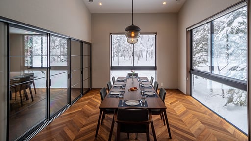 Chalet Jade Rabbit Dining area
