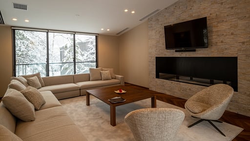 Chalet Jade Rabbit Living room