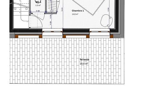 Chalet Jiri Floor plan