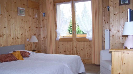 Chalet La Fenière Schlafzimmer 2
