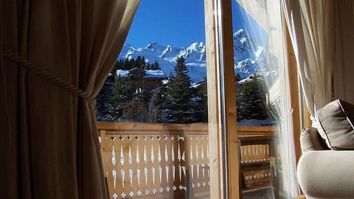 Chalet La Fenière Terrasse/Veranda