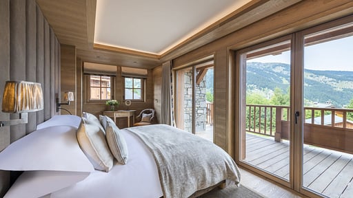Chalet La Loze Bedroom 1