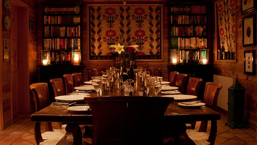 Chalet La Varappe Dining area