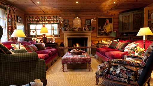 Chalet La Varappe Living room