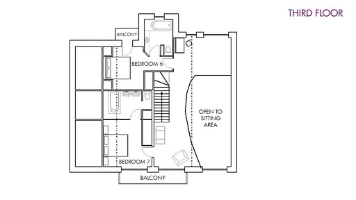 Chalet Lapin Blanc Floor plan