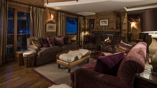 Chalet Lapin Blanc Living room