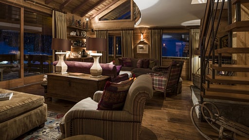 Chalet Lapin Blanc Living room