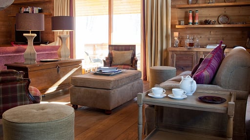 Chalet Lapin Blanc Living room