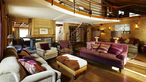 Chalet Lapin Blanc Living room