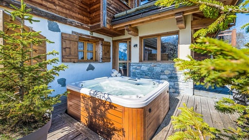 Chalet Le 1992 Sprudelbad