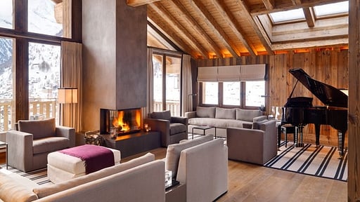 Chalet Les Anges Salon