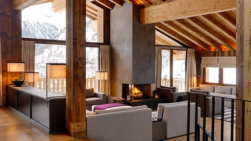 Chalet Les Anges Salon